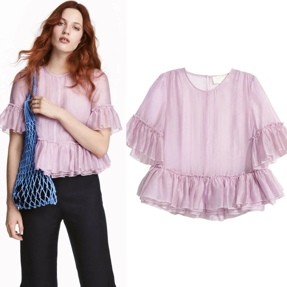 H&M NWT Conscious  Blouse, US 10